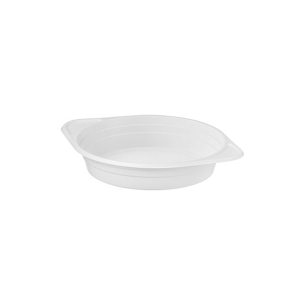 Reusable bowl, white, 350 ml, 100 pcs per pack