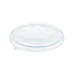 Lid round,flat clear fits 17014/17014 salad bowls, 50 pcs in pack, 50 pcs per pack