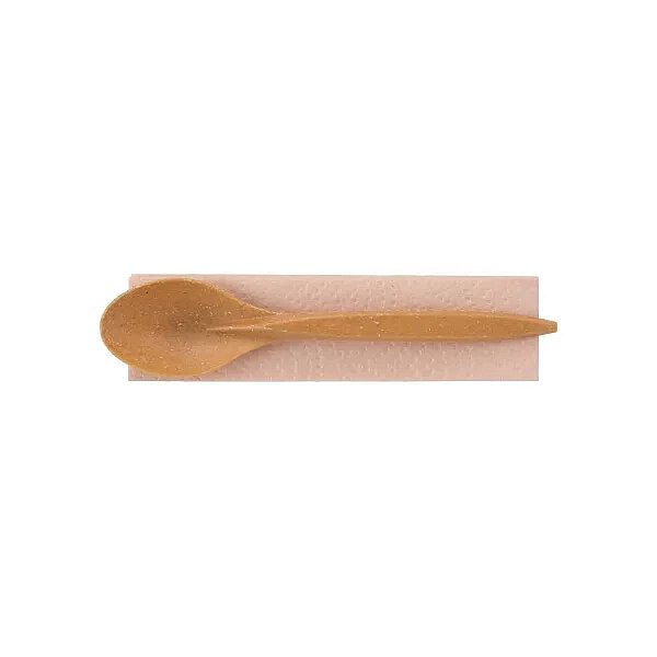 WPC Reusable cutlery set ( spoon, napkin )50 pcs/pack, 250 box, 50 pcs per pack