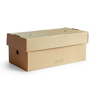 Premium Коробка для бургер-меню, 24.5 x 12cm, в пачке 100 шт
