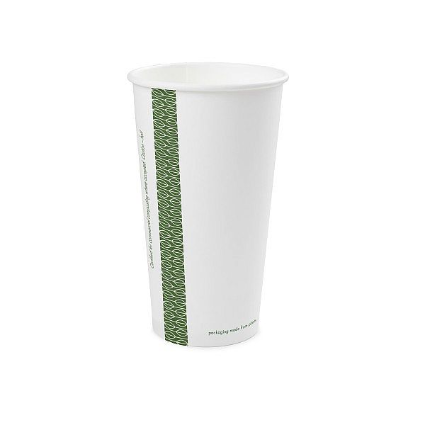 White hot drink cup, 600 ml, 89-series, 50 pcs per pack