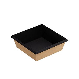 OneClick bottom 550 ml black, 110 х 110 x 45 mm, 50 pcs per pack