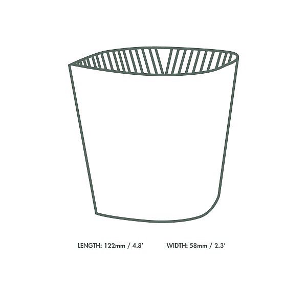 Large soup clutch (360-960 ml soup containers), 1400 pcs per pack