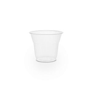 Aukstiem dzērieniem paredzēta glāze no kukurūzas cietes, 150 ml, 76. sērija, iesaiņots 50 gabali
