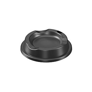 Reusable sip lid, transparent, fits 300-400 ml cup, 90mm, 100 pcs per pack