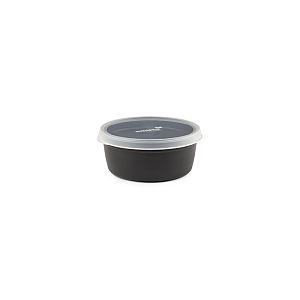 Reusable bowl, black, 1200ml, 180mm, 40 pcs per pack