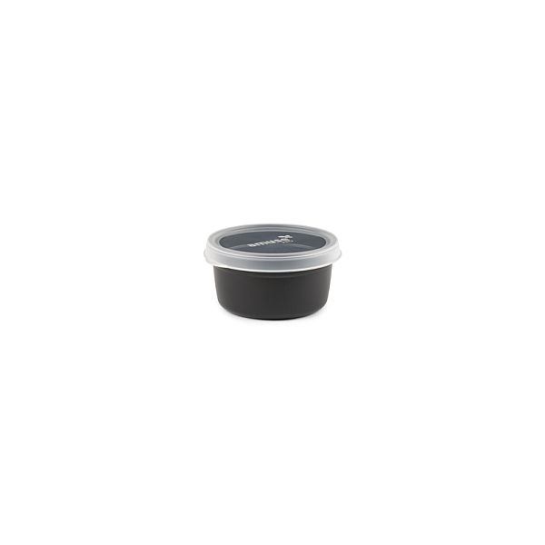 Reusable bowl, black, 500ml, 133mm, 80 pcs per pack