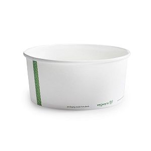 PLA-lined paper food bowl, 1440 ml, 185-series, 50 pcs per pack