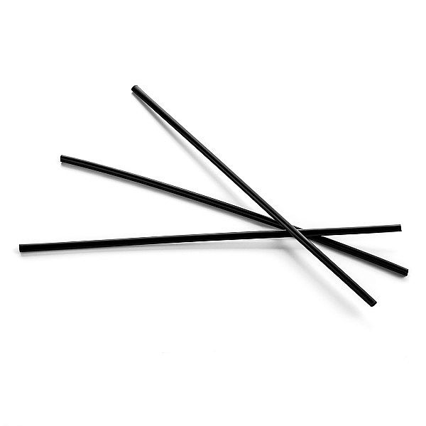 PLA Black cocktail straw, 1000 pcs per pack