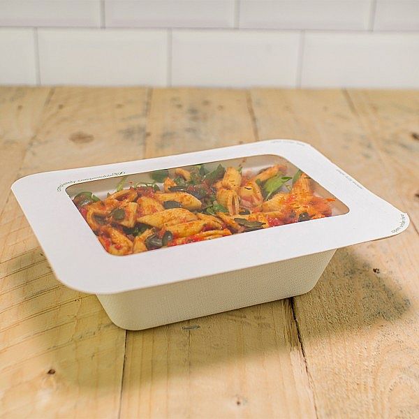 Gourmet lid with window, size 3, 600 pcs per pack