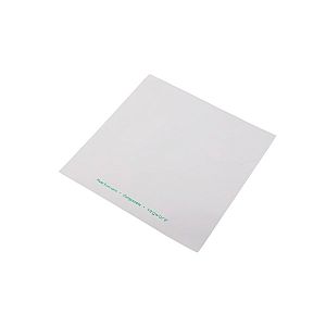 Läpinäkyvä/valkoinen tasku, PLA, (190 x 190 mm), 1000 kpl per pakkaus