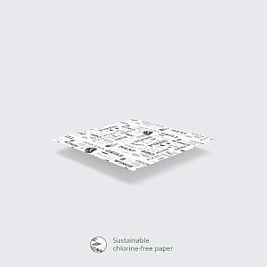 Tauku izturīgs grilēšanas papīrs no pārstrādātām izejvielām, balts, 400 x 300 mm, iesaiņots 1000 gabali