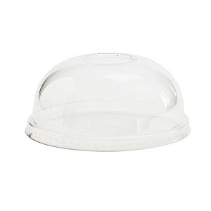 PLA dome lid, 115-series, 50 pcs per pack