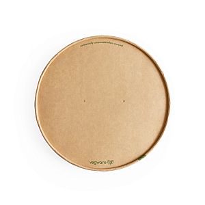 PLA-Lined kraft paper lid with vents, 50 pcs per pack