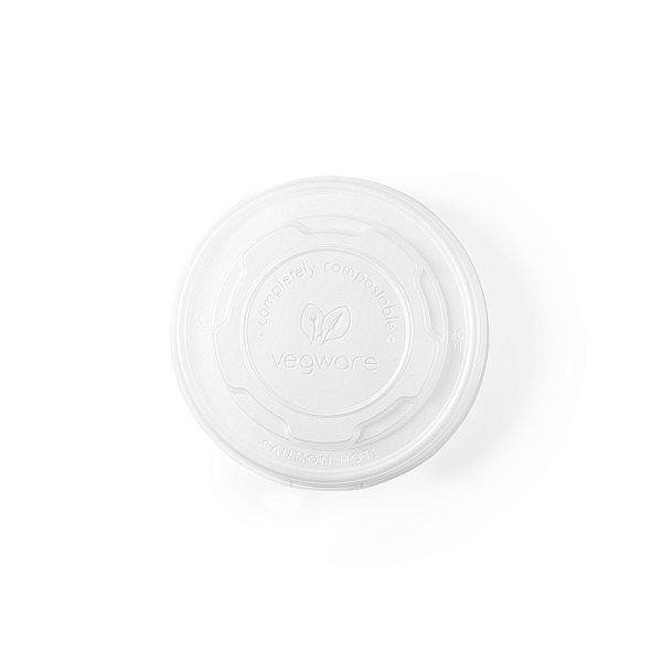 Flat CPLA lid, 90-series, 50 pcs per pack