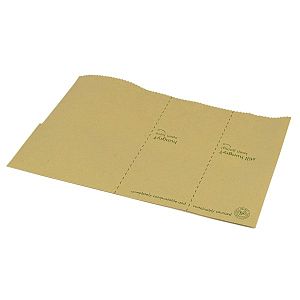 Упаковка для шаурмы и роллов из крафт-бумаги, 280 x 340 x 205 мм, в пачке 500 шт