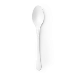 Compostable CPLA teaspoon, 114mm, 50 pcs per pack