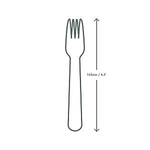 Wood fork, 152 mm, 100 pcs per pack