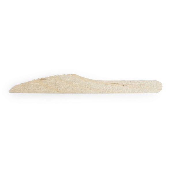 Wood knife, 165 mm, 100 pcs per pack